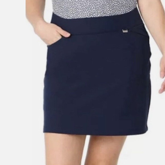GREG NORMAN Navy BLUE GOLF Tennis Skirt SKORT Women’s S Small Athletic - Picture 1 of 10